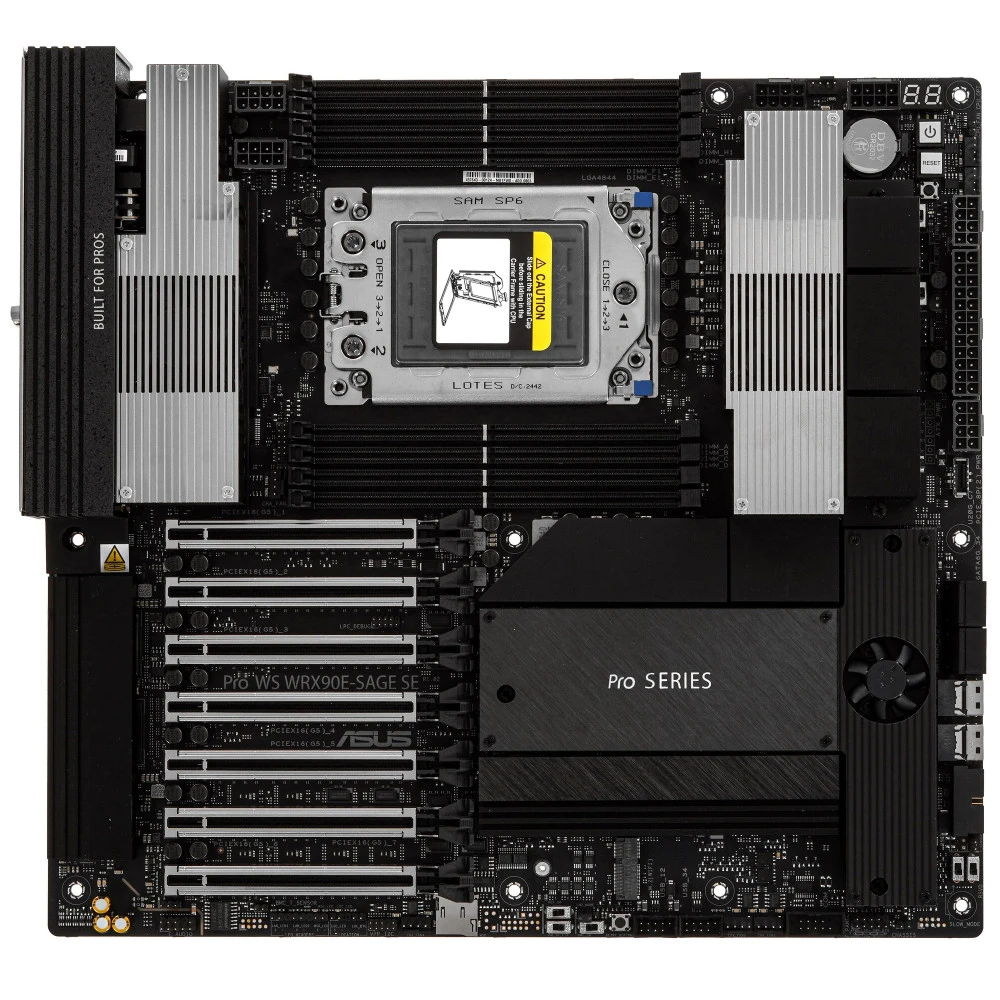 Материнская плата ASUS PRO WS WRX90E, TR5, DDR5 — 3