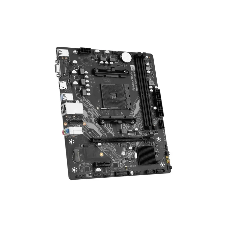 Материнская плата MaxSun Challenger A520M-K, AM4, DDR4, mATX