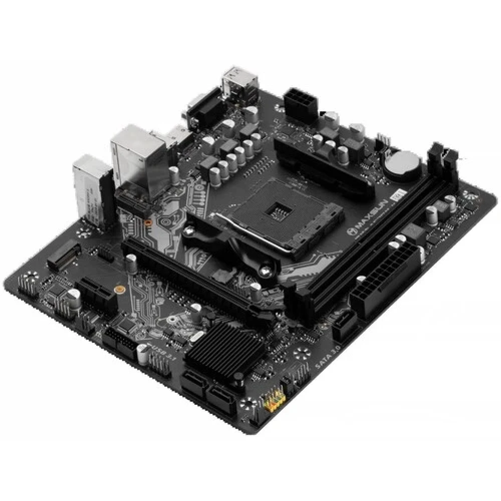 Материнская плата MaxSun Challenger A520M-K, AM4, DDR4, mATX — 5