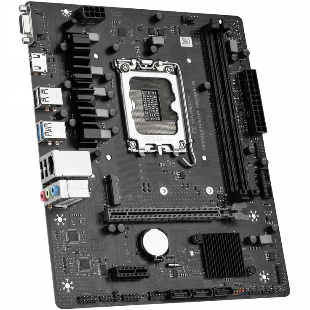 Материнская плата MaxSun Challenger H610M-R, LGA1700, DDR4, mATX