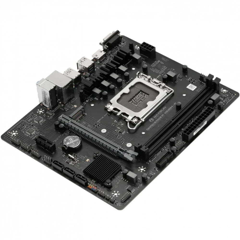 Материнская плата MaxSun Challenger H610M-R, LGA1700, DDR4, mATX — 3