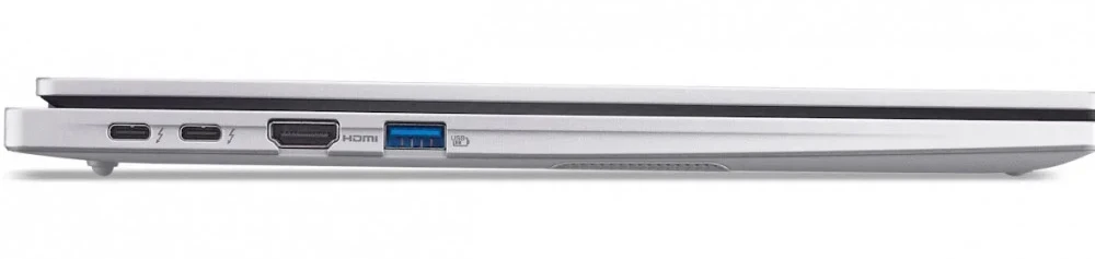 Ноутбук Acer/ TravelMate P215/ TMP215-55/ FHD Acer ComfyView LED LCD/ Intel Core- i5-1334U / UMA/ DDR5 Memory/ PCIe NVMe SSD/ INTEL 2x2 AX+BT/ Silver/ Без ОС, Intel Core i5-1334U, 16 ГБ, 512 ГБ, 15.6" — 3