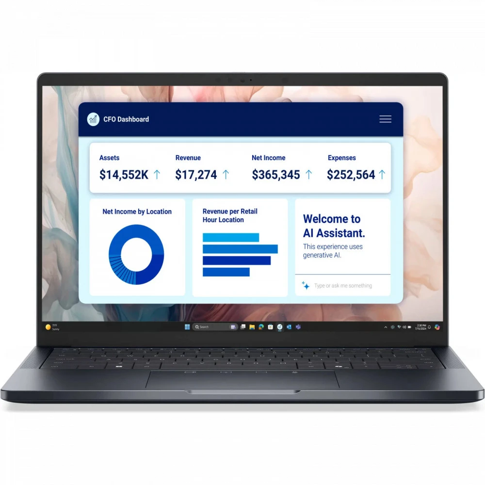 Ноутбук Dell Pro Premium (PA14250) XCTO, Intel Core Ultra 5 238V, 32 ГБ, 512 ГБ, 14" — 2