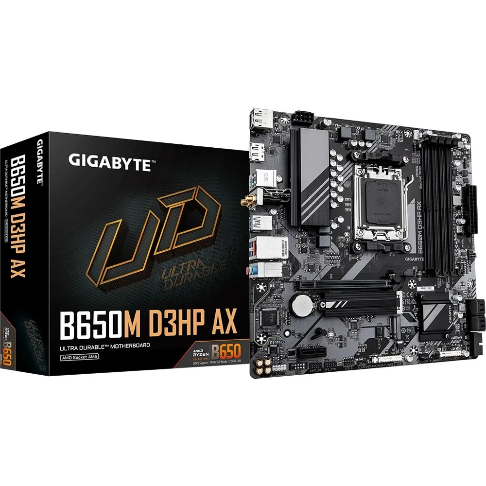 Материнская плата GIGABYTE B650M D3HP AX, AM5, DDR5, mATX — 5