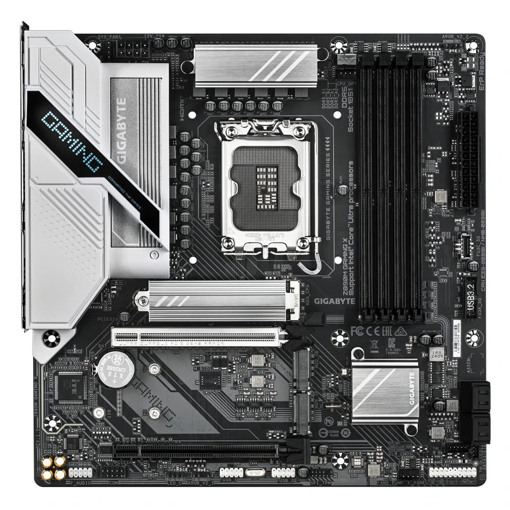 Материнская плата GIGABYTE Z890M GAMING X, LGA1851, DDR5, ATX — 2