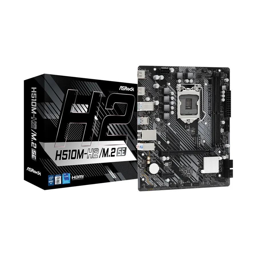 Материнская плата ASRock H510M-H2 SE, LGA1200, DDR4, mATX