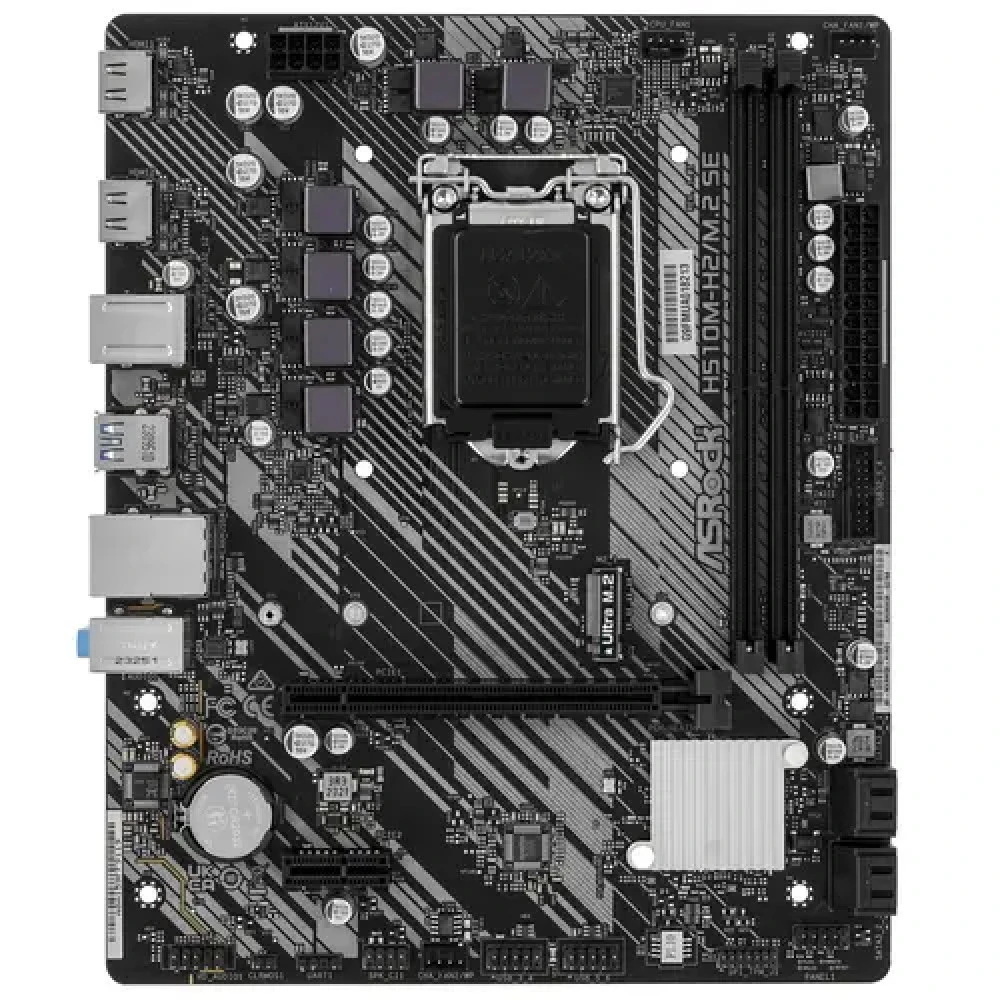 Материнская плата ASRock H510M-H2 SE, LGA1200, DDR4, mATX — 3