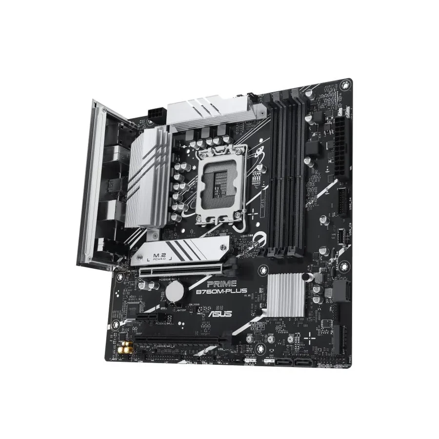 Материнская плата ASUS PRIME B760M-PLUS, LGA1700, DDR5, mATX — 2