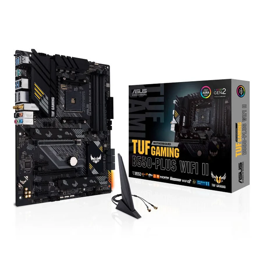 Материнская плата ASUS TUF GAMING B550-PLUS WIFI II, AM4, DDR4, ATX