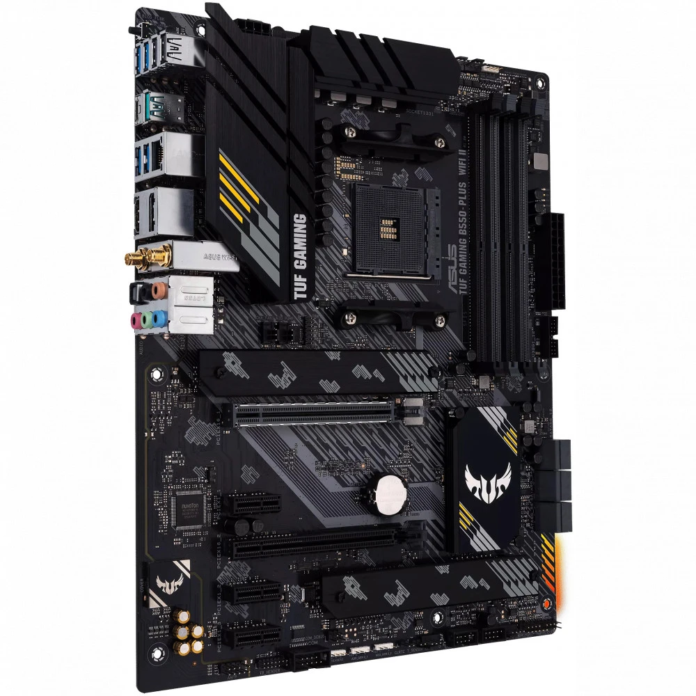 Материнская плата ASUS TUF GAMING B550-PLUS WIFI II, AM4, DDR4, ATX — 2