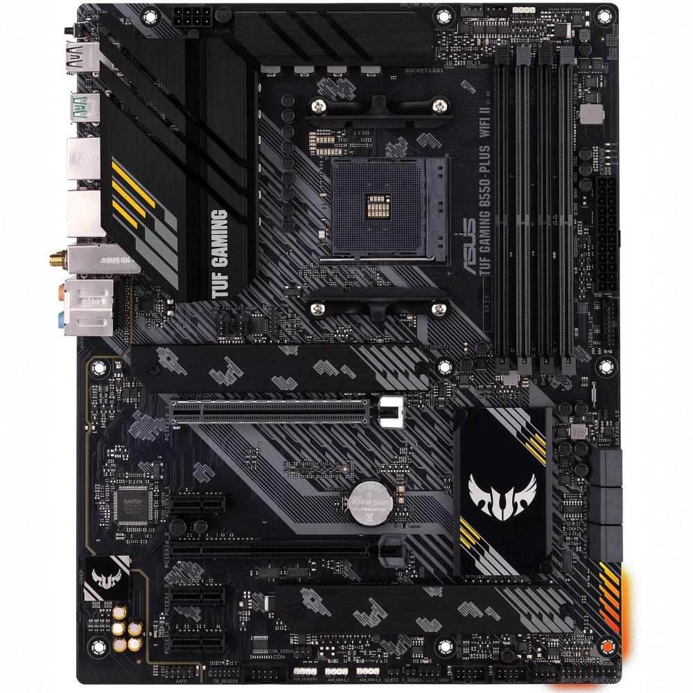 Материнская плата ASUS TUF GAMING B550-PLUS WIFI II, AM4, DDR4, ATX — 3