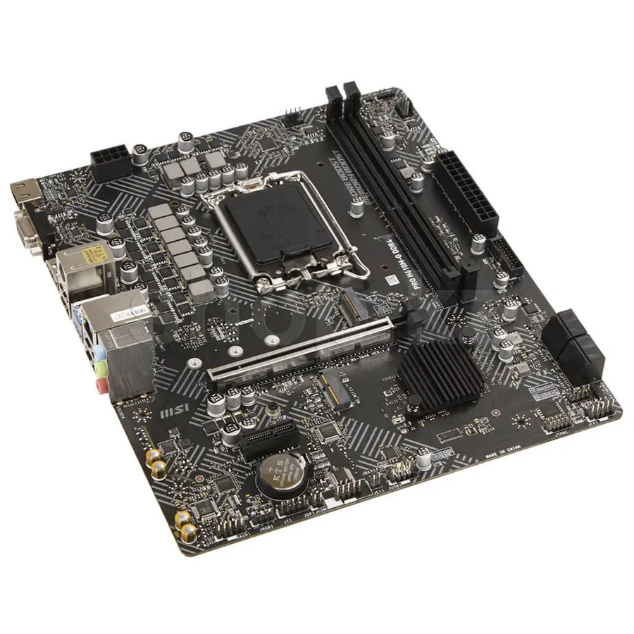 Материнская плата MSI PRO H610M-G DDR4, LGA1700, DDR4, mATX