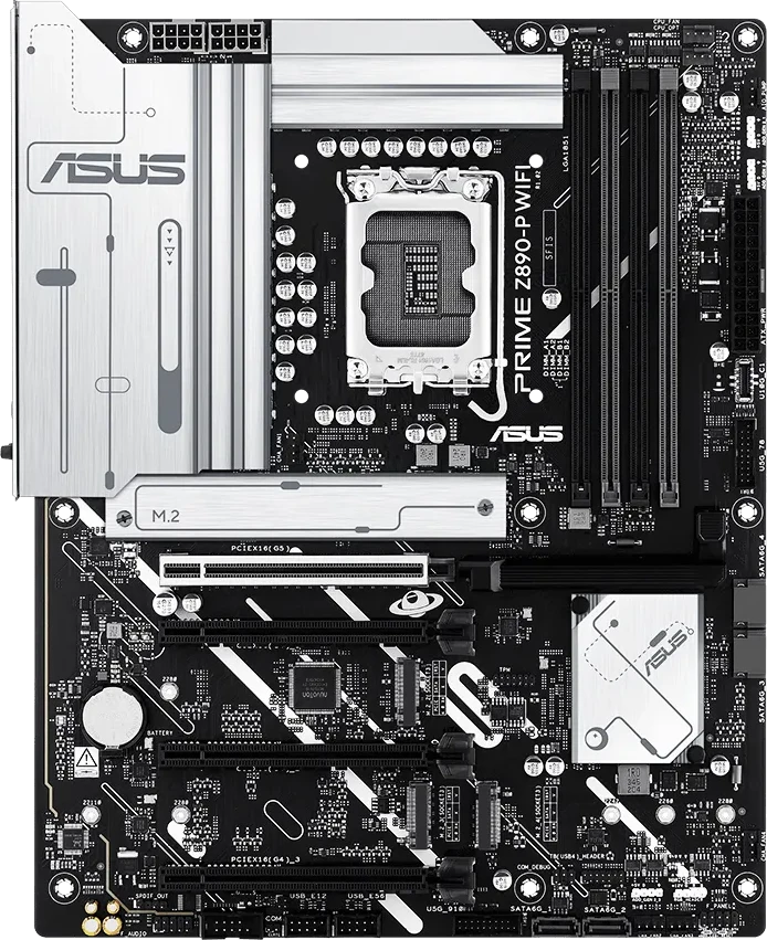 Материнская плата MSI PRO Z890-P WIFI, LGA1851, DDR5, ATX — 2