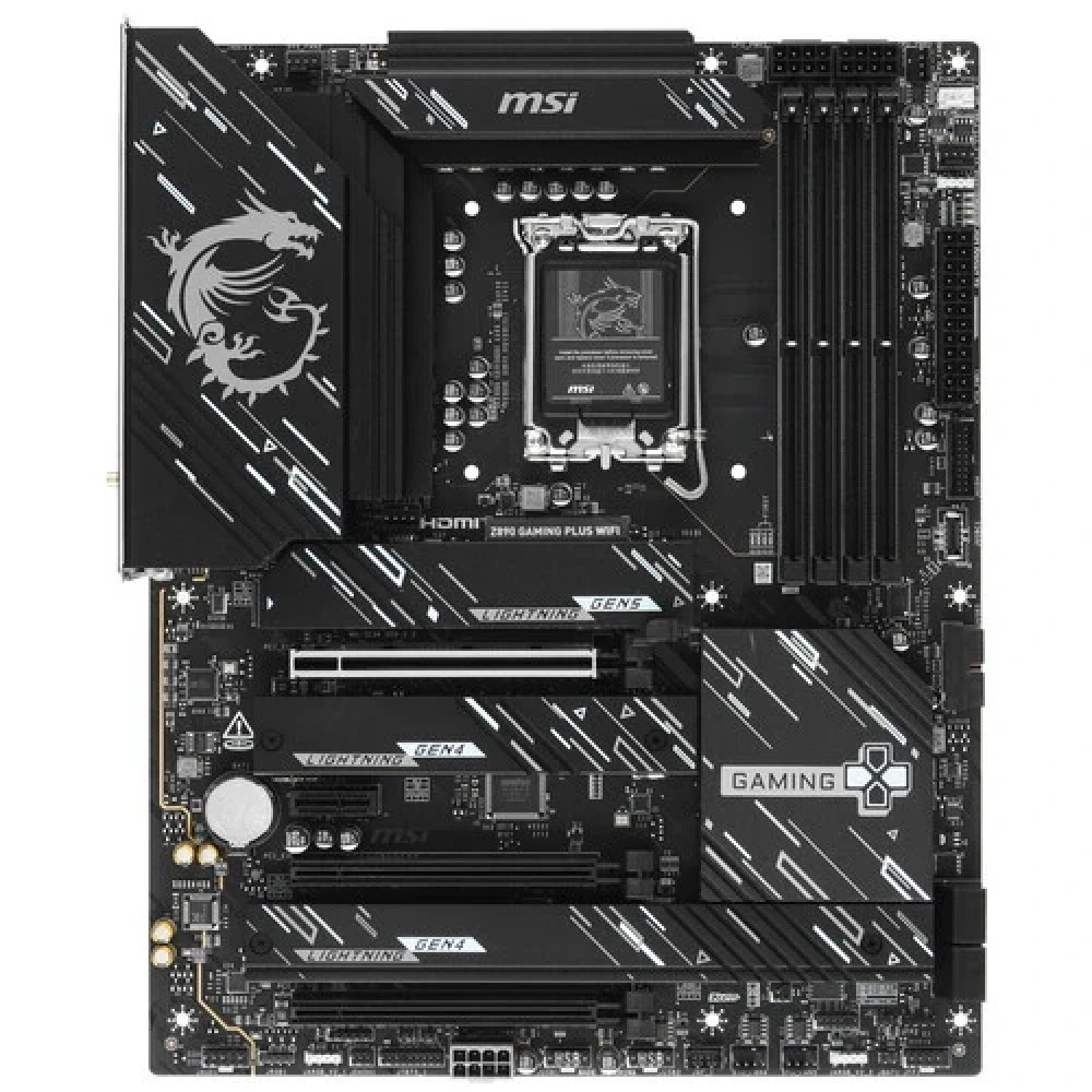 Материнская плата MSI Z890 GAMING PLUS WIFI, LGA1851, DDR5, ATX — 3