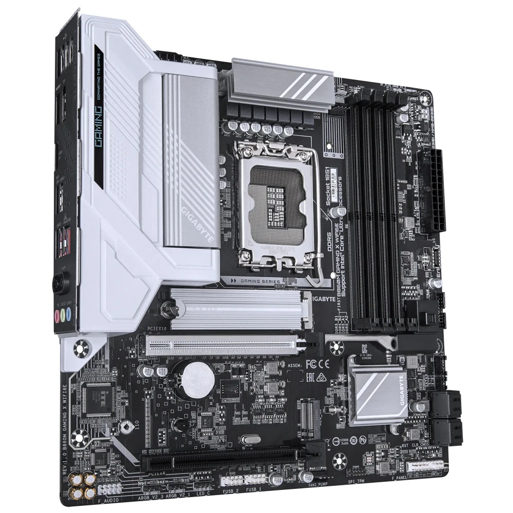 Материнская плата Gigabyte B860M GAMING X WiFi6E, LGA1851, mATX — 2