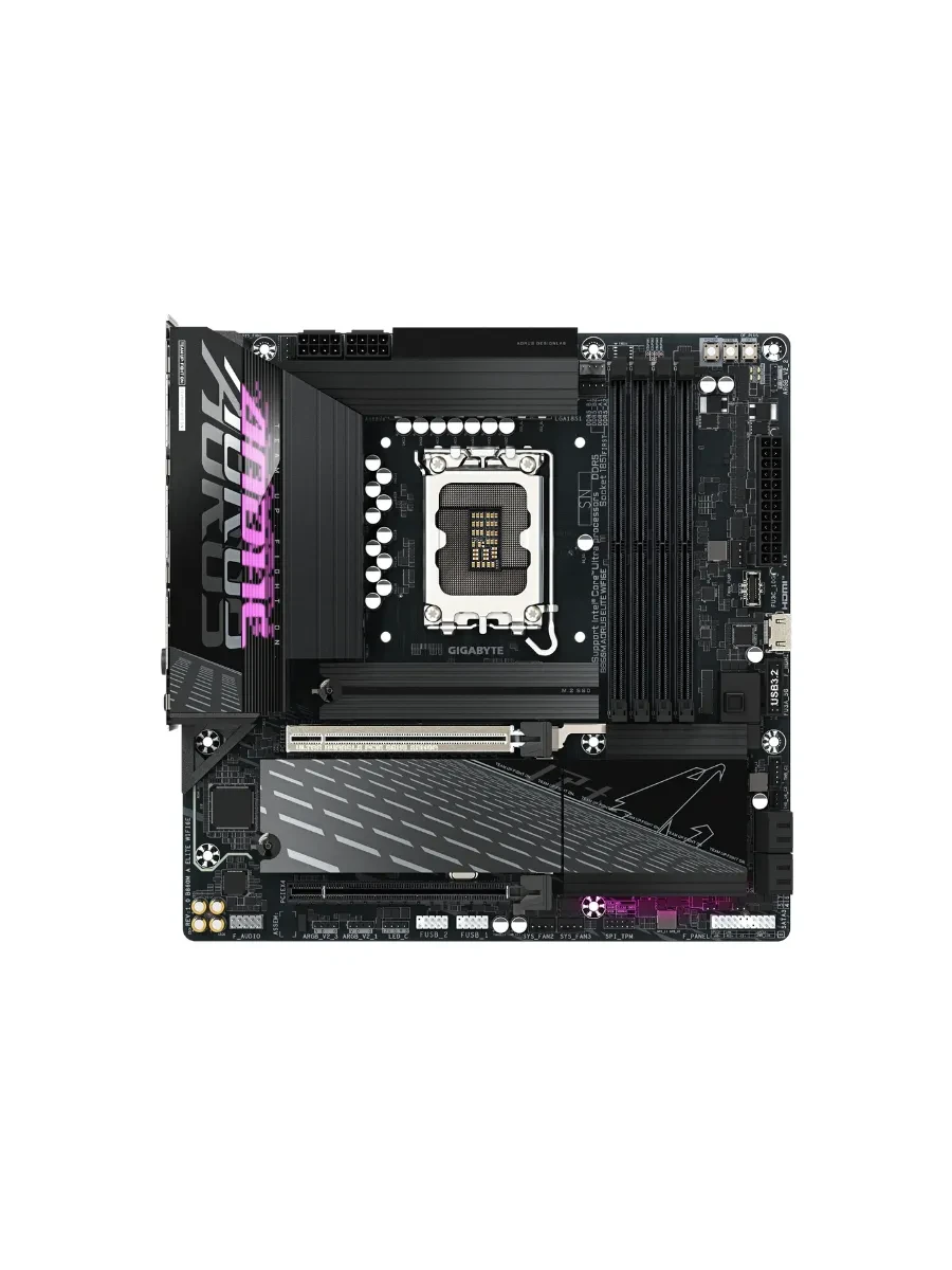 Материнская плата Gigabyte B860M AORUS ELITE WiFi6E, mATX