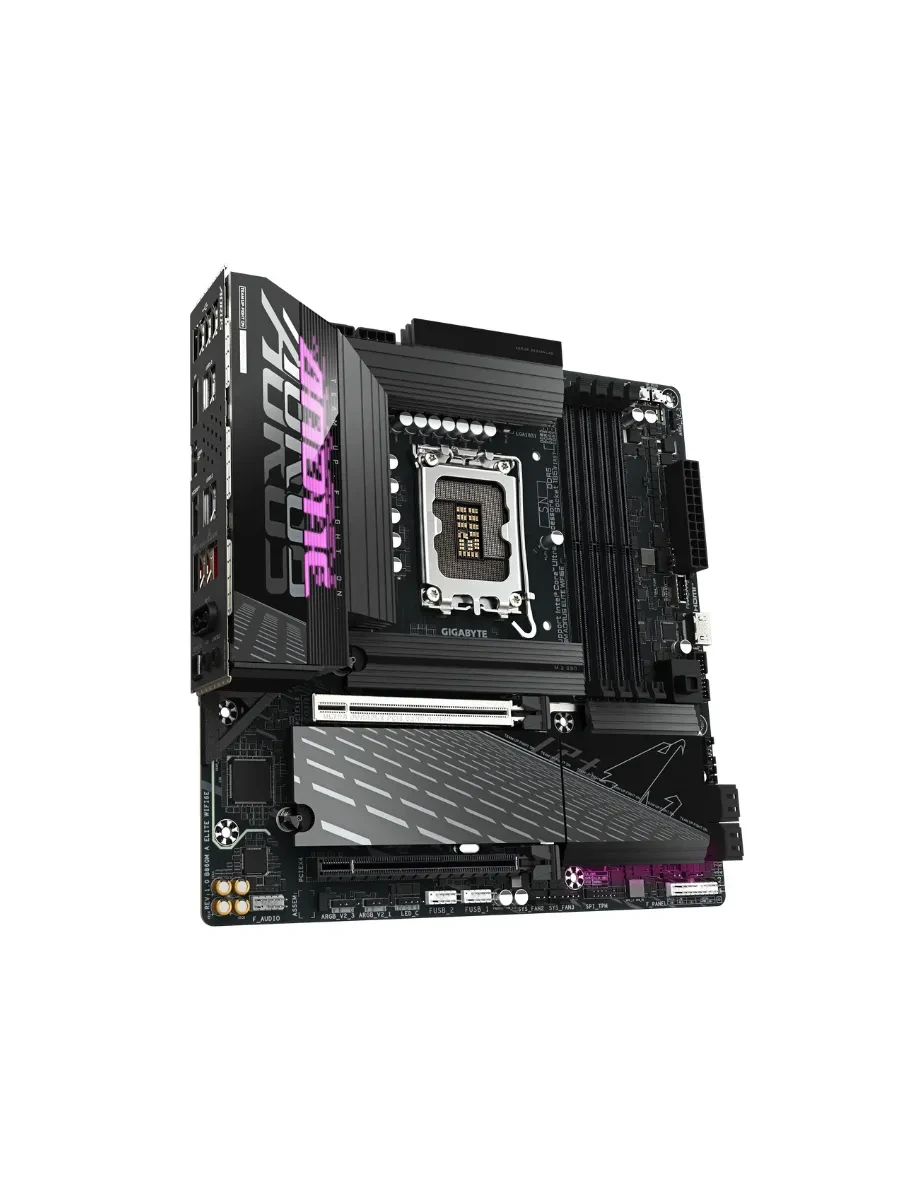 Материнская плата Gigabyte B860M AORUS ELITE WiFi6E, mATX — 2