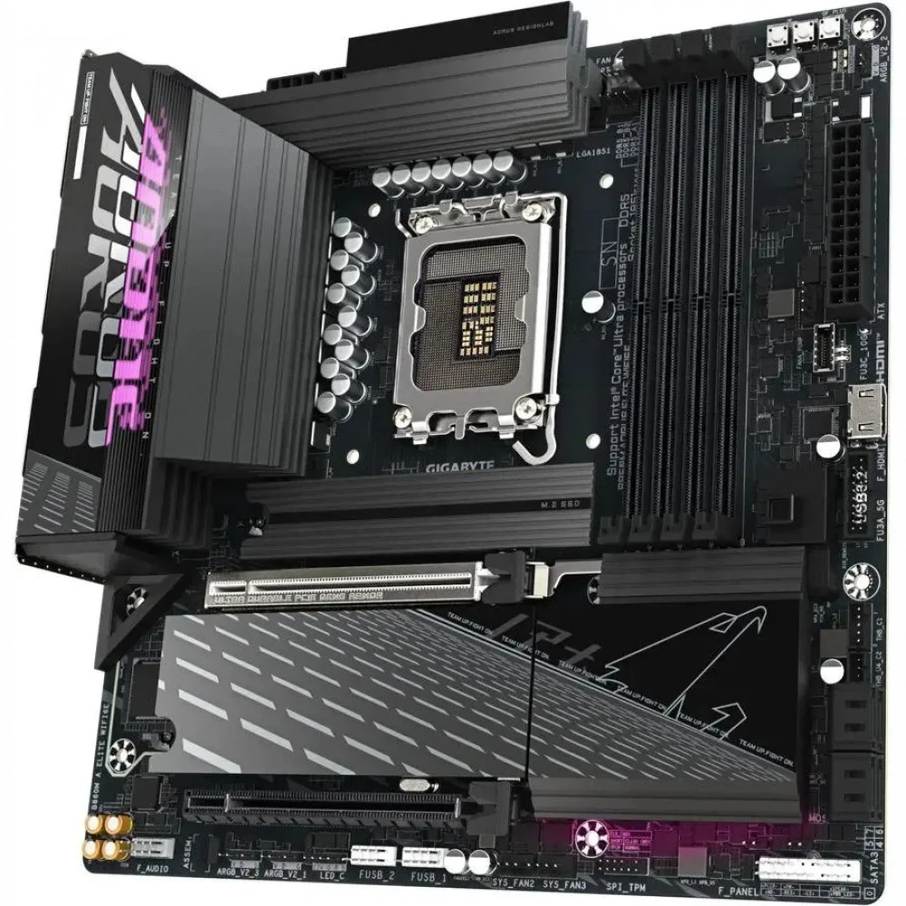 Материнская плата Gigabyte B860M AORUS ELITE WiFi6E, mATX — 4