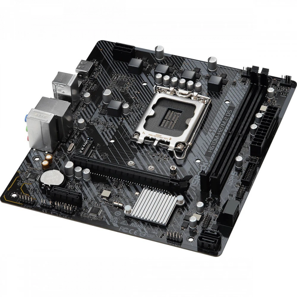 Материнская плата ASRock H610M-H2/M.2, LGA1700, DDR4, mATX — 3