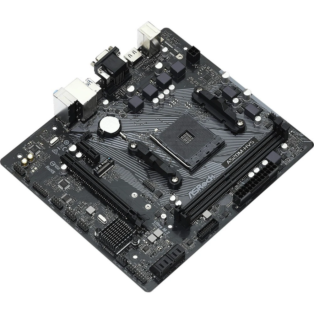 Материнская плата ASRock A520M-HVS, AM4, DDR4, mATX — 4