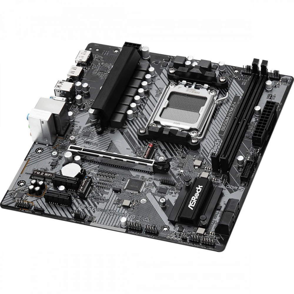 Материнская плата ASRock B650M-H/M.2+, AM5, DDR5, mATX — 4