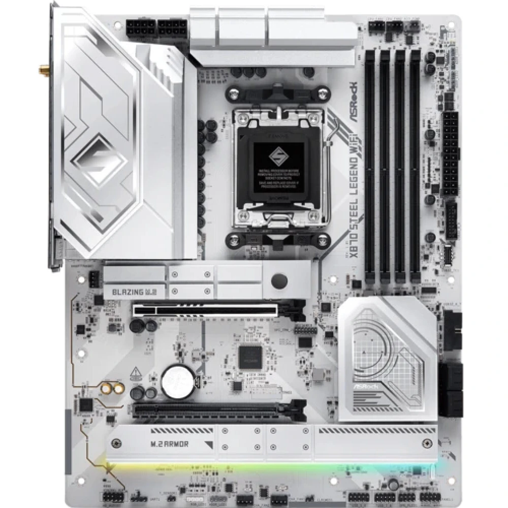 Материнская плата ASRock X870 STEEL LEGEND WIFI, AM5, DDR5, ATX — 2