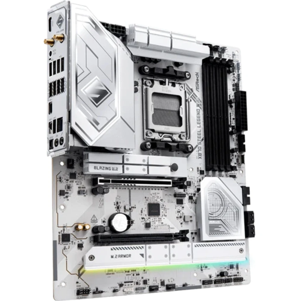 Материнская плата ASRock X870 STEEL LEGEND WIFI, AM5, DDR5, ATX — 3