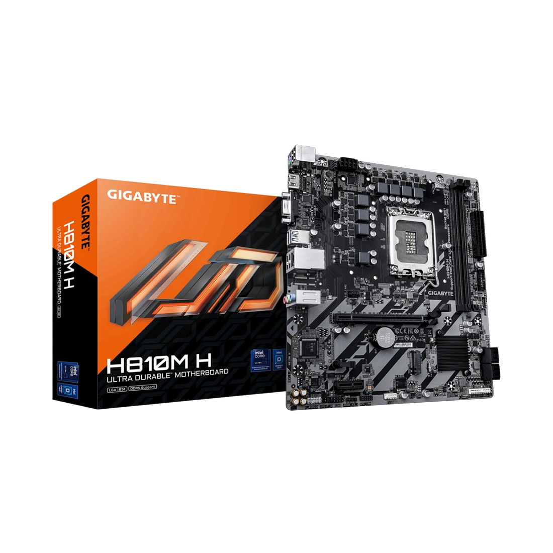 Материнская плата Gigabyte H810M H, LGA1700, DDR5, mATX