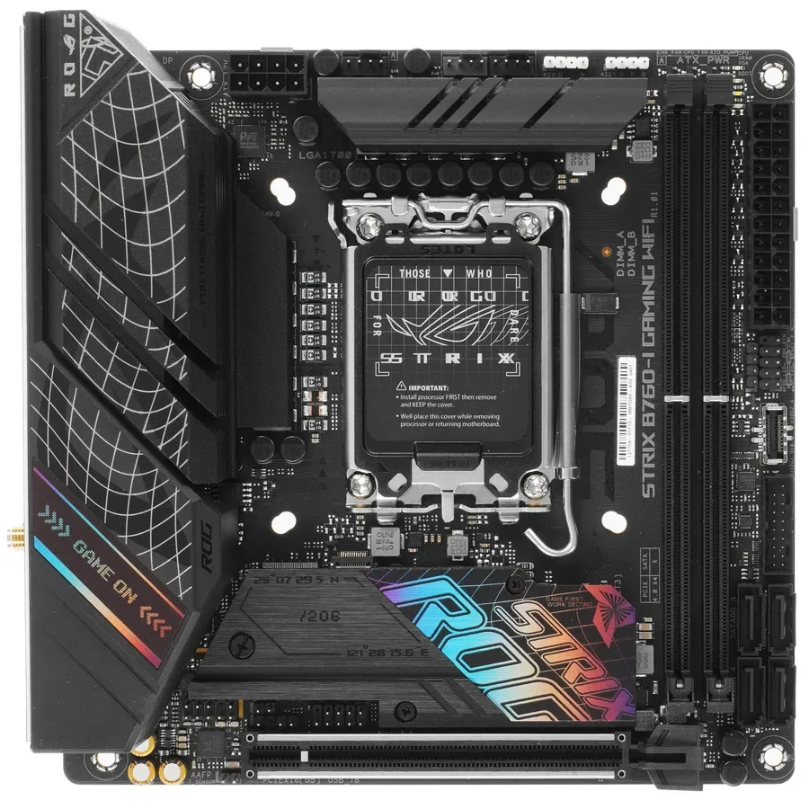Материнская плата ASUS ROG STRIX B760-I GAMING WIFI, DDR5
