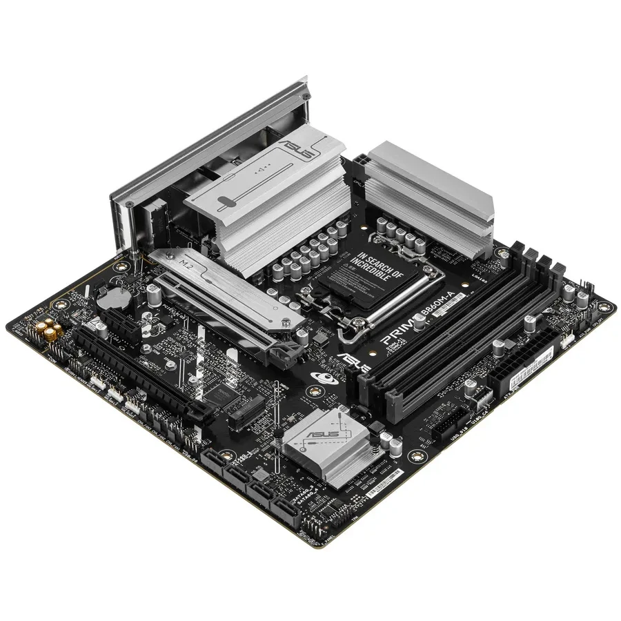 Материнская плата ASUS PRIME B860M-A-CSM, LGA1851, DDR5, mATX — 3