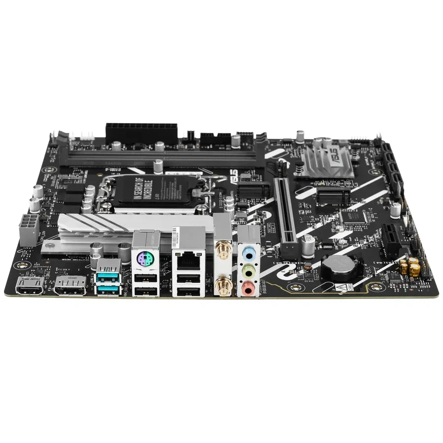 Материнская плата ASUS PRIME H810M-A WIFI, LGA1851, 2xDDR5, mATX — 2