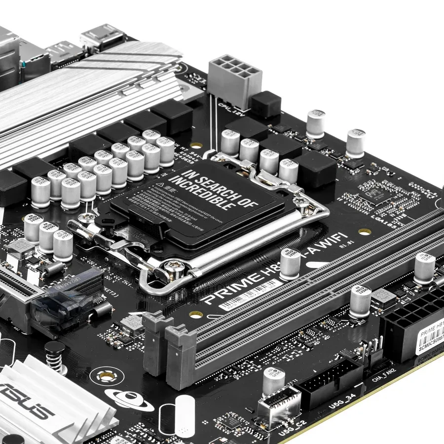 Материнская плата ASUS PRIME H810M-A WIFI, LGA1851, 2xDDR5, mATX — 4