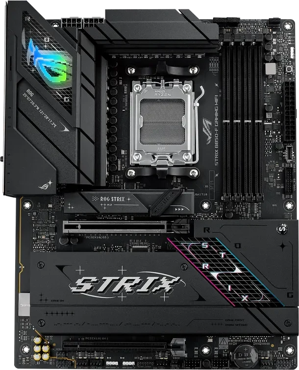 Материнская плата ASUS ROG STRIX B860-F GAMING WIFI, LGA1851, DDR5, ATX