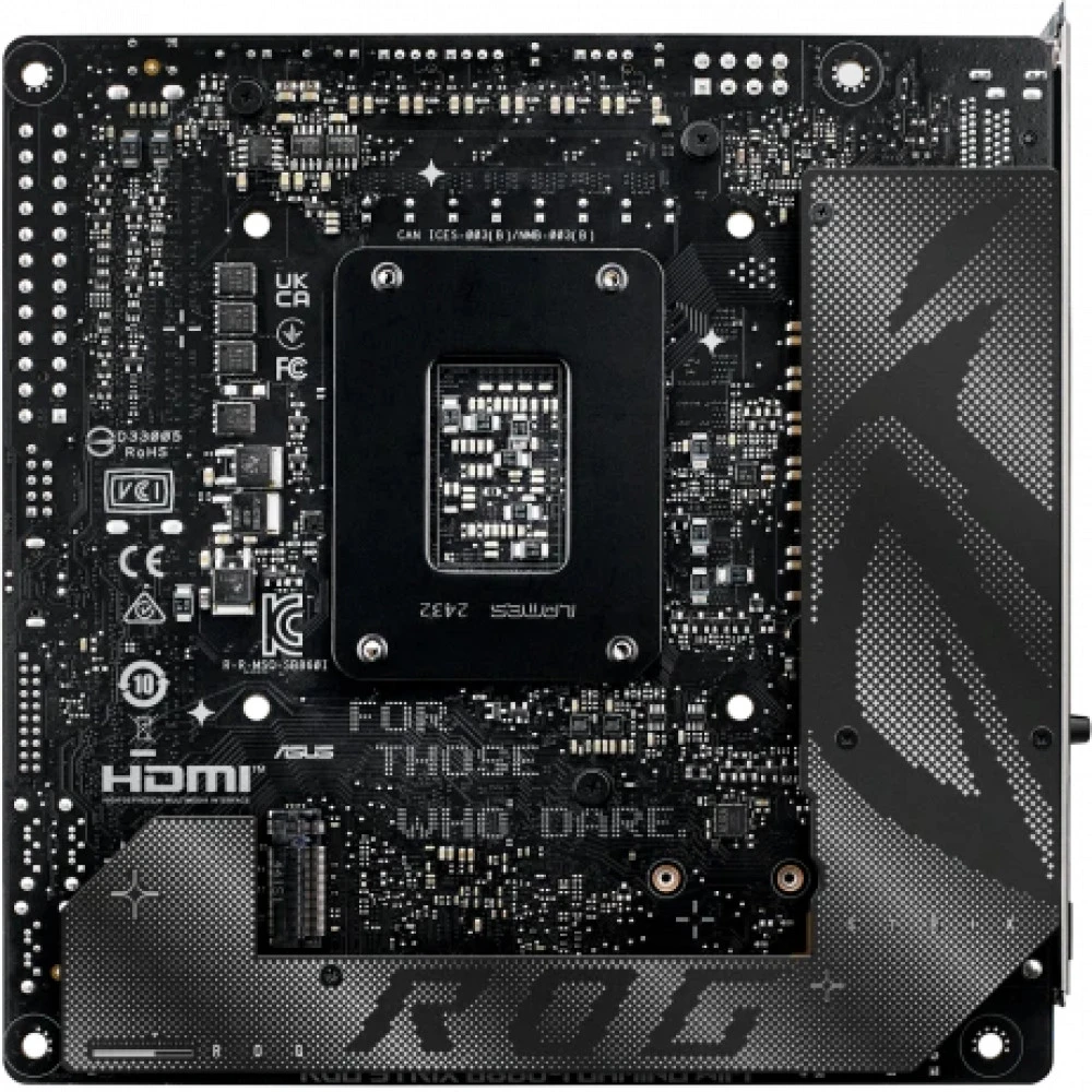 Материнская плата ASUS ROG STRIX B860-I GAMING WIFI, LGA1851, 2xDDR5, mITX — 3