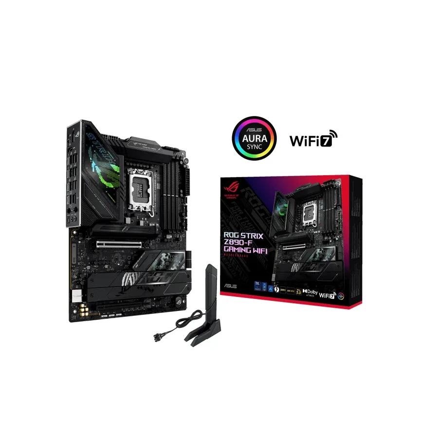 Материнская плата ASUS ROG STRIX Z890-F GAMING WIFI, LGA1851, DDR5, ATX