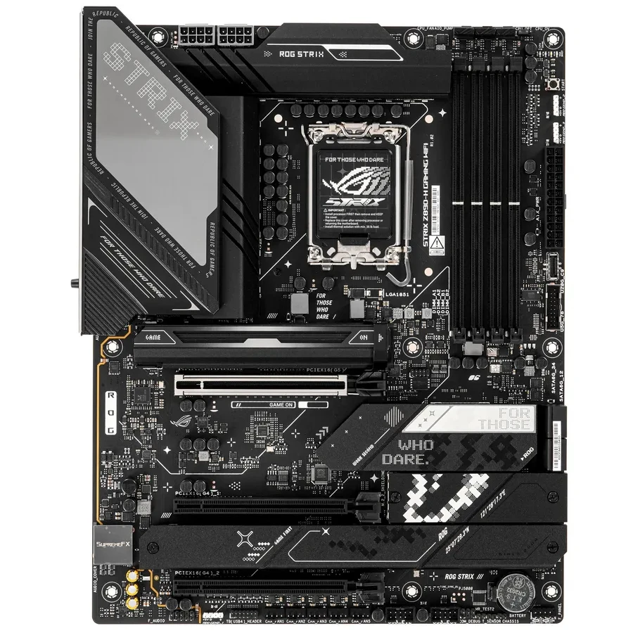 Материнская плата ASUS ROG STRIX Z890-H GAMING WIFI, LGA1851, DDR5, ATX