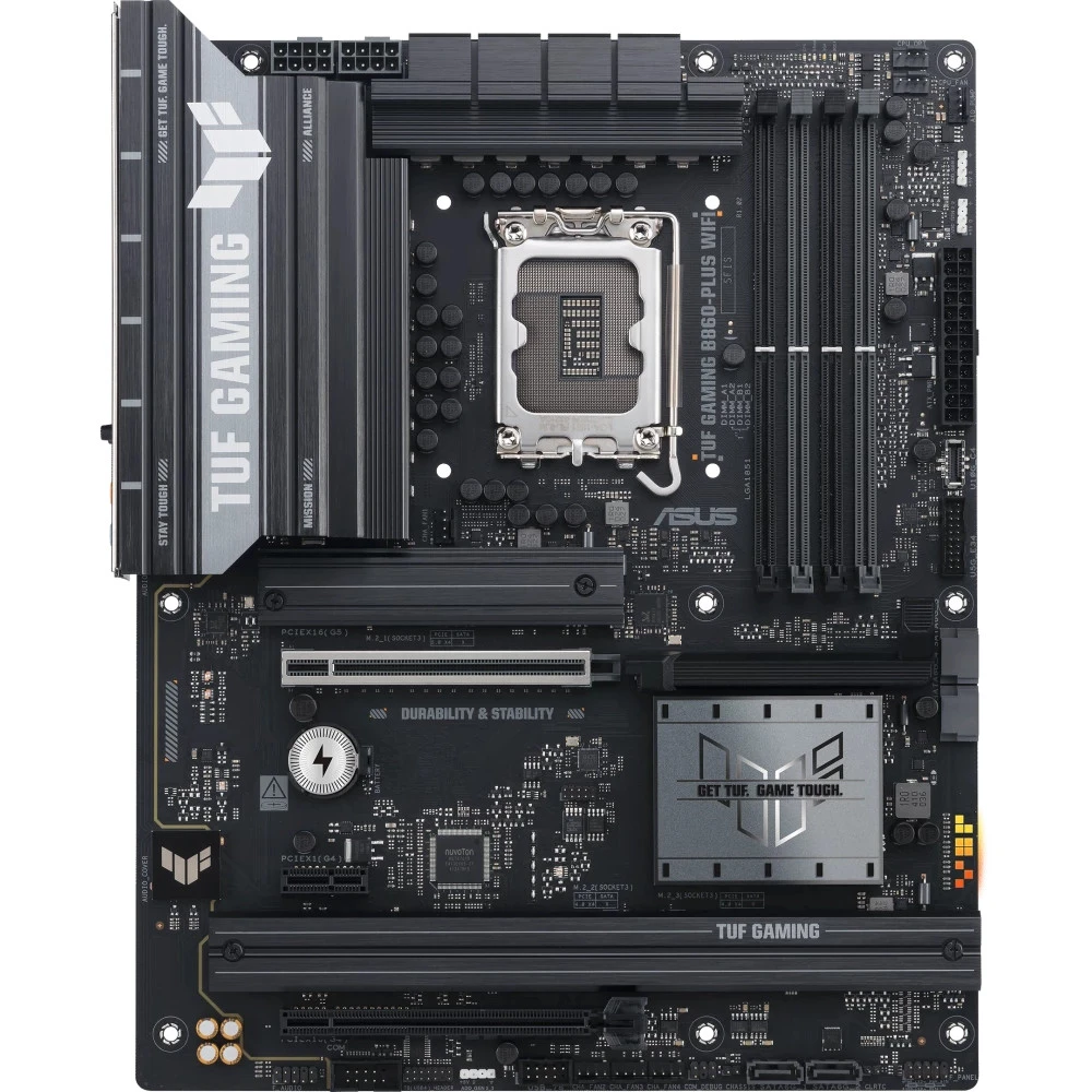 Материнская плата ASUS TUF GAMING B860-PLUS WIFI, LGA1851, DDR5, ATX — 2