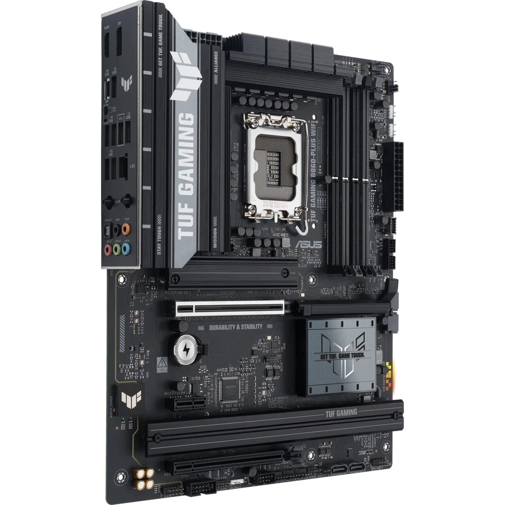 Материнская плата ASUS TUF GAMING B860-PLUS WIFI, LGA1851, DDR5, ATX — 3