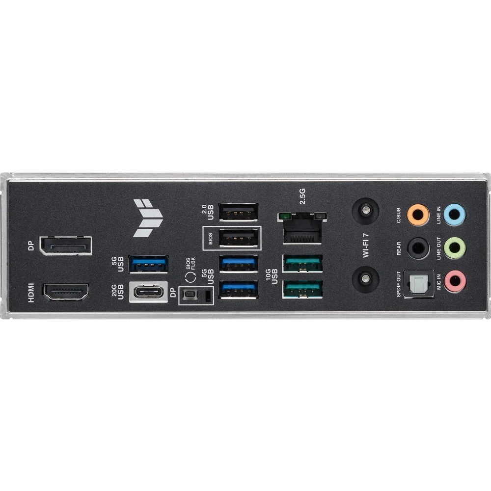 Материнская плата ASUS TUF GAMING B860-PLUS WIFI, LGA1851, DDR5, ATX — 5