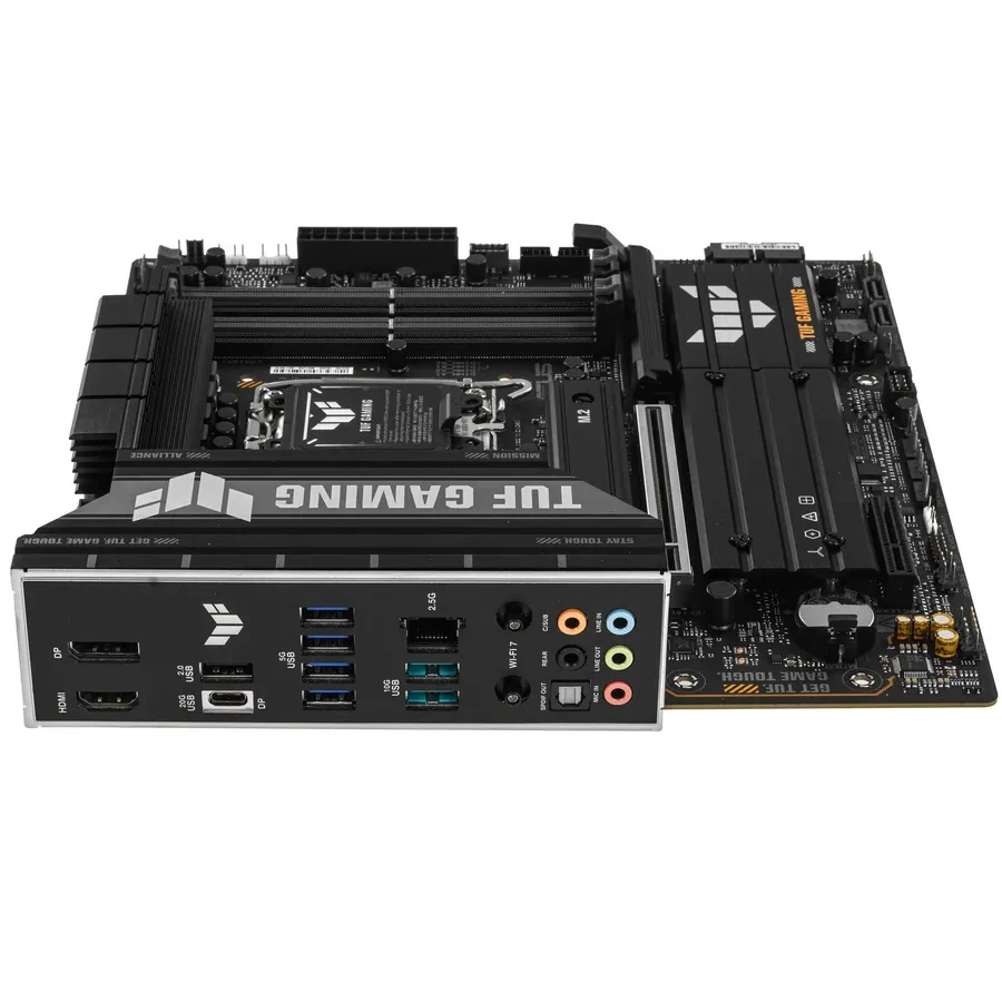 Материнская плата ASUS TUF GAMING B860M-PLUS WIF, LGA1851, DDR5, mATX — 2