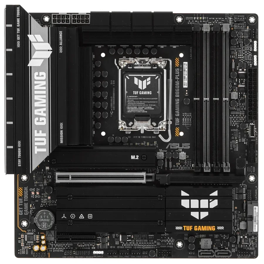 Материнская плата ASUS TUF GAMING B860M-PLUS, LGA1851, DDR5, mATX