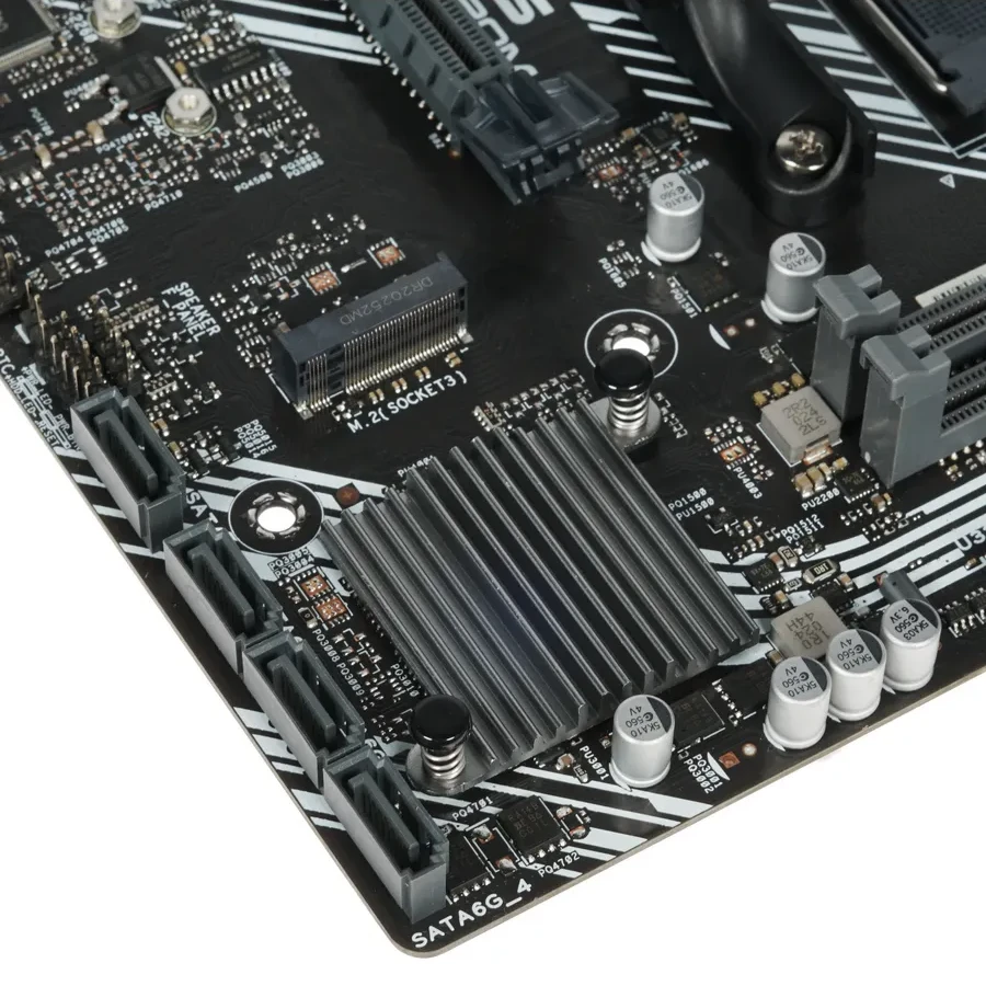 Материнская плата ASUS PRIME A520M-K, AMD A520 AM4, DDR4, mATX — 3