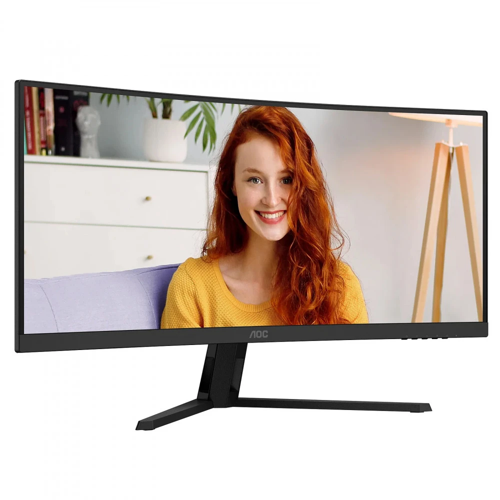 Монитор 34" AOC CU34B3E/01, Black — 2