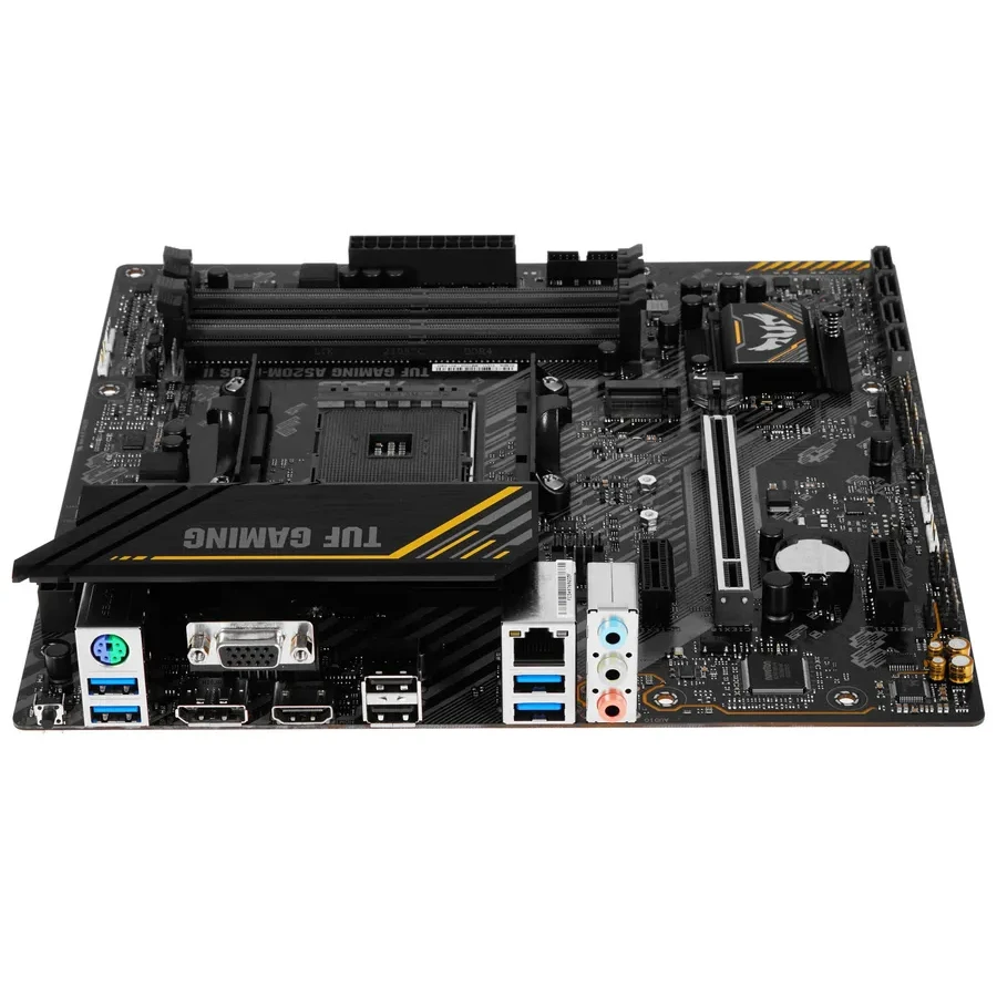 Материнская плата ASUS TUF GAMING A520M-PLUS II, AM4, DDR4, mATX — 3