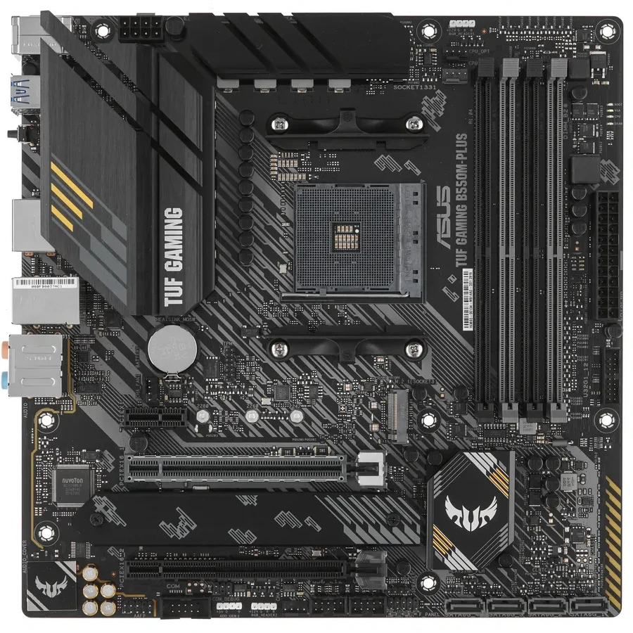 Материнская плата ASUS TUF GAMING B550M-PLUS WIFI II, AM4, DDR4, mATX — 2