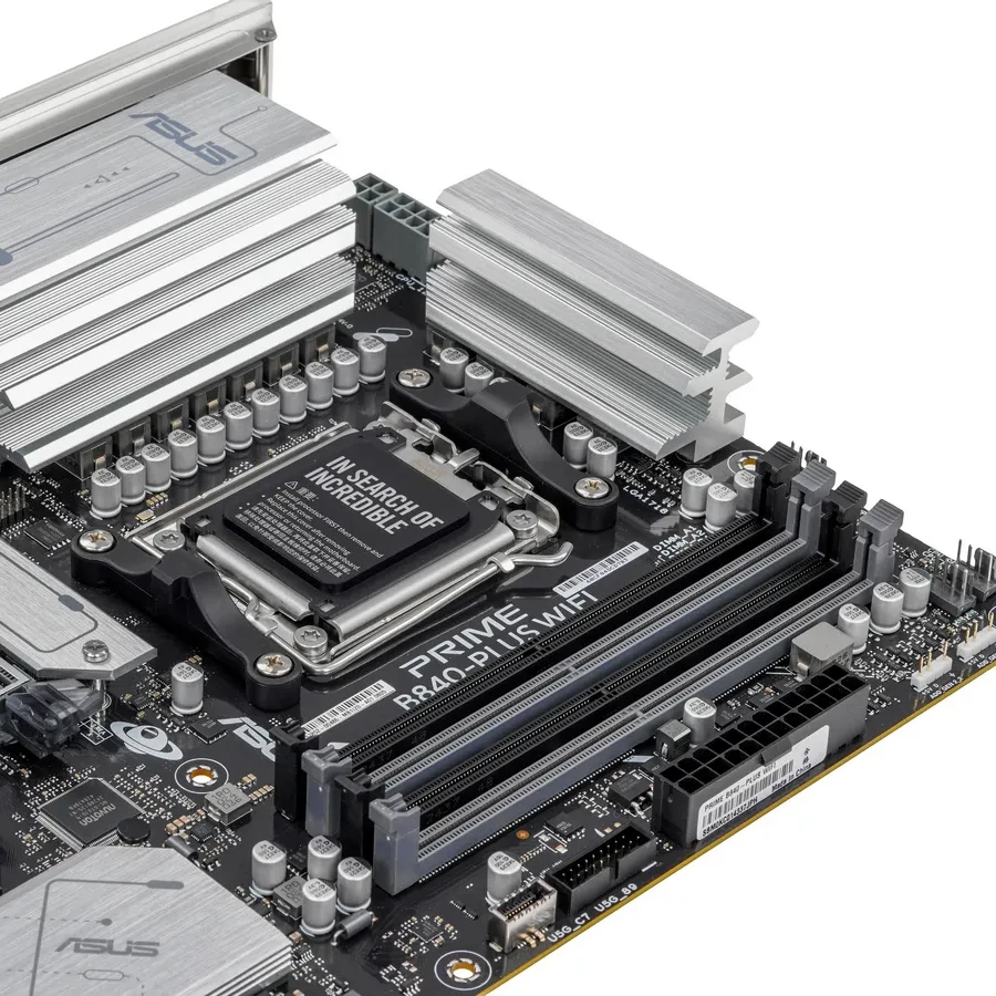 Материнская плата ASUS PRIME B840-PLUS WIFI, AM5, DDR5, mATX — 4