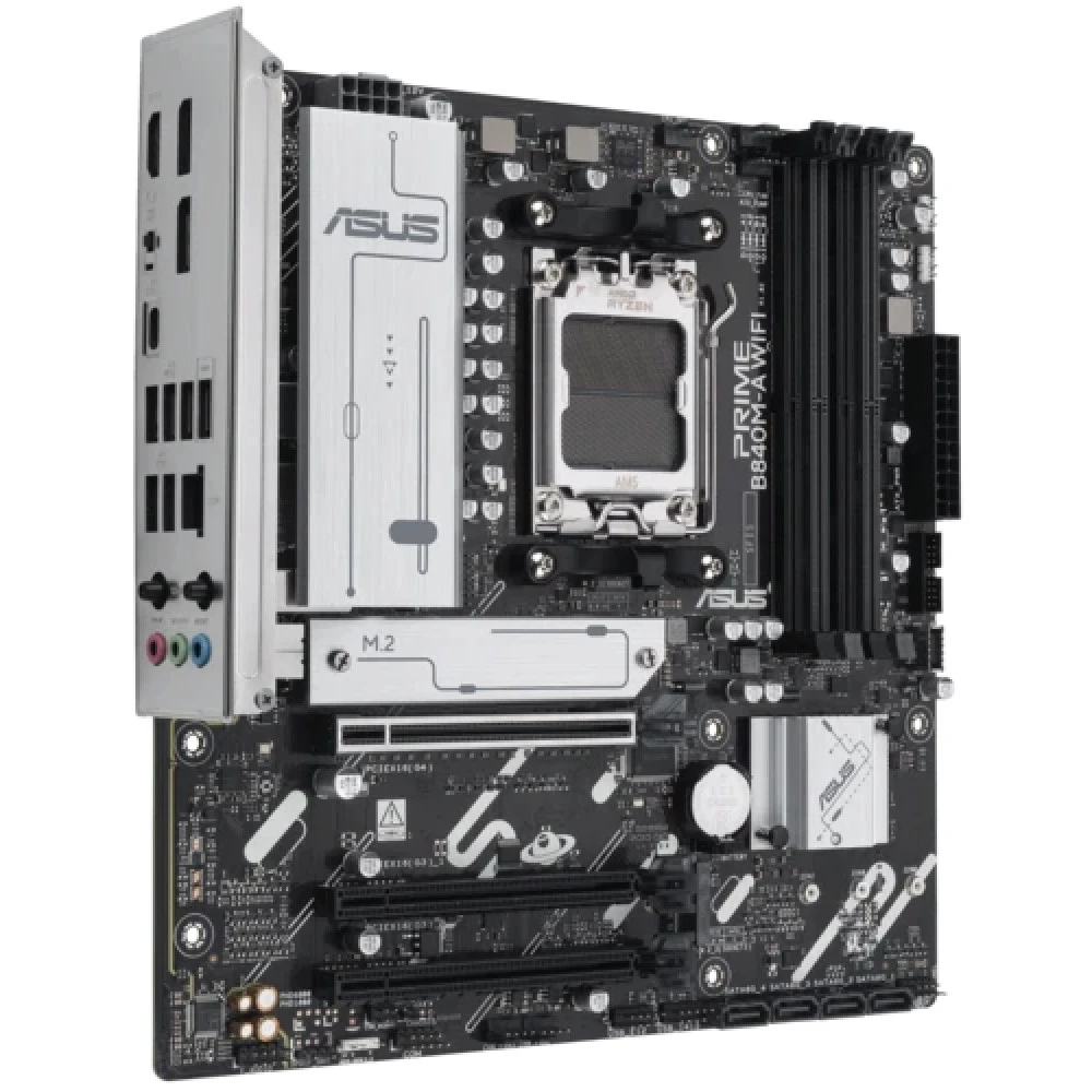 Материнская плата ASUS PRIME B840M-A WIFI, AM5, DDR5, mATX — 5