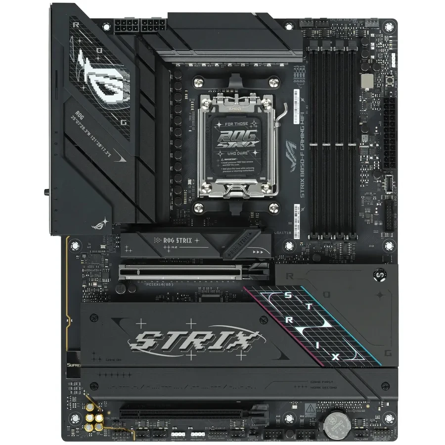 Материнская плата ASUS ROG STRIX B850-F GAMING WIFI, AM5, DDR5, ATX