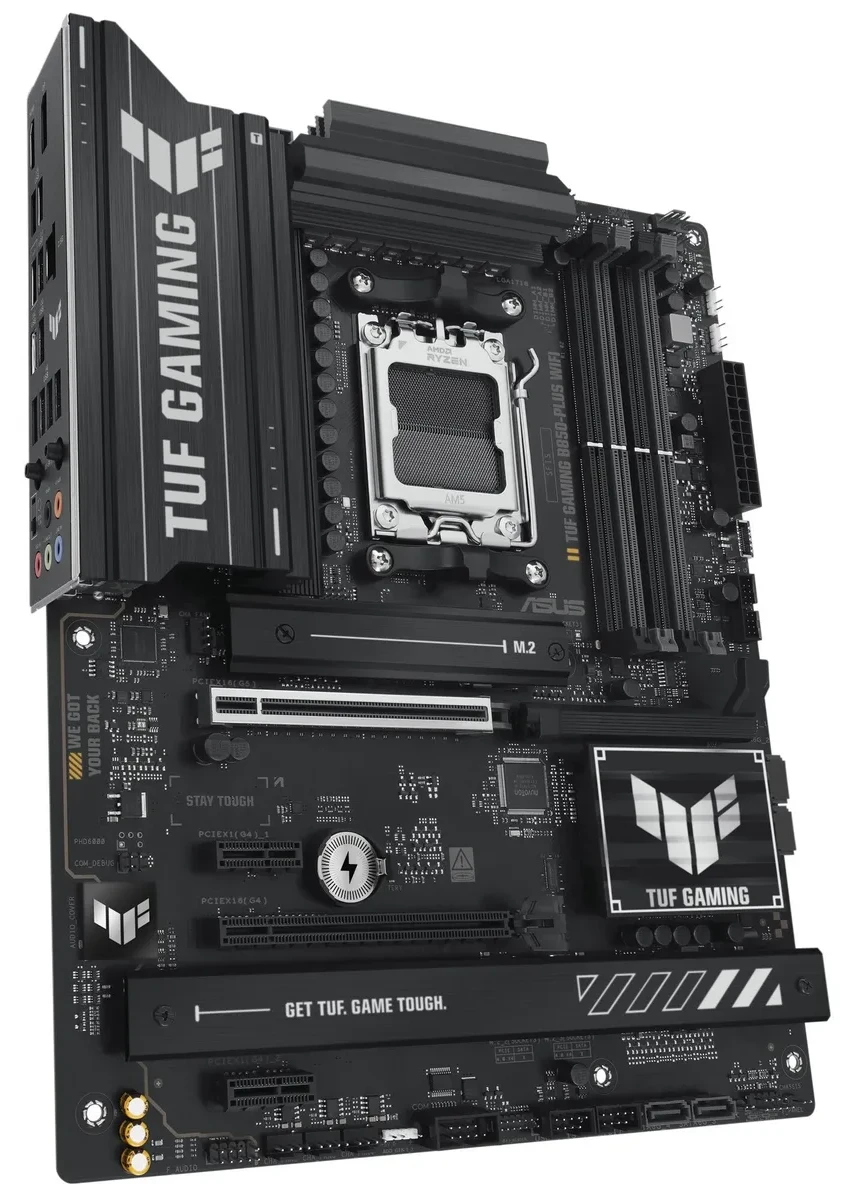 Материнская плата ASUS TUF GAMING B850-PLUS WIFI, AM5, DDR5, ATX