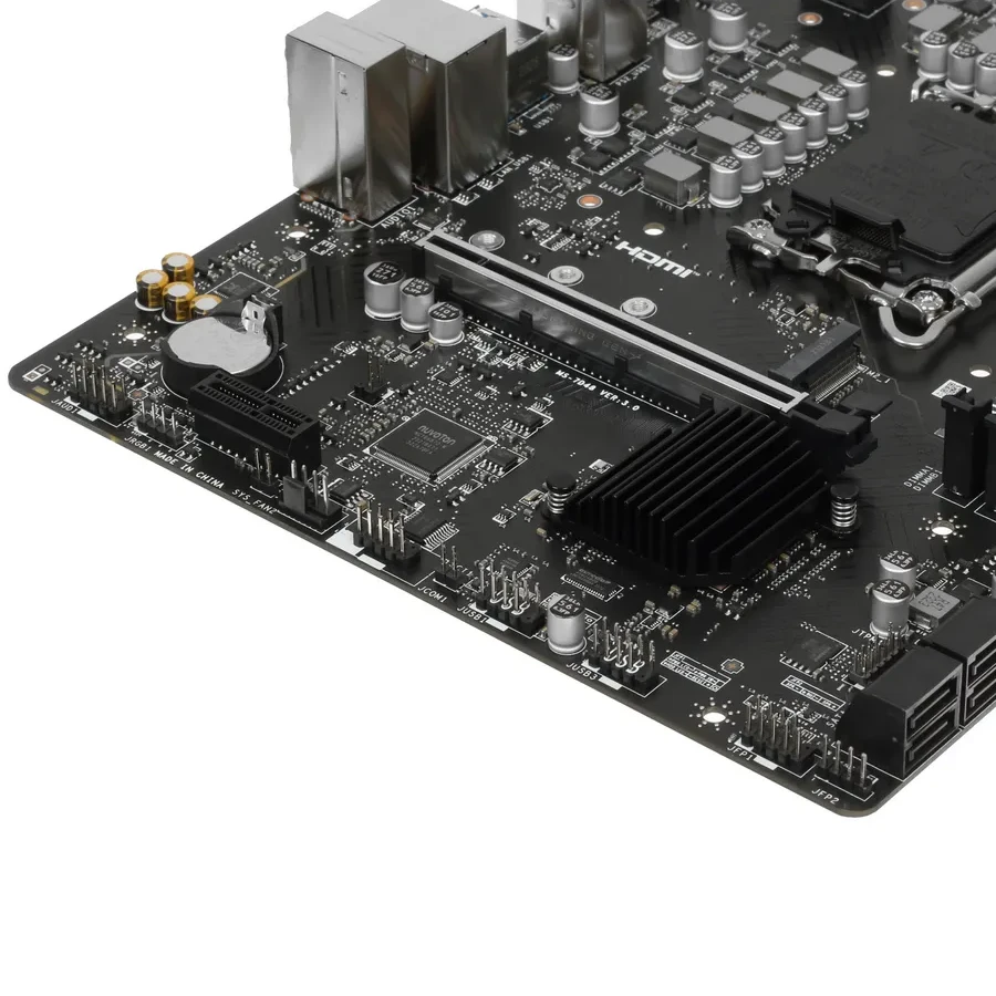 Материнская плата MSI PRO B760M-E, LGA1700, 2xDDR5, mATX — 3